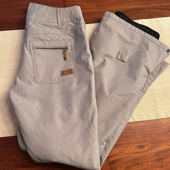ROXY RIFTER SNOWBOARD PANTS SIZE M New Condition - Picture 4 of 8